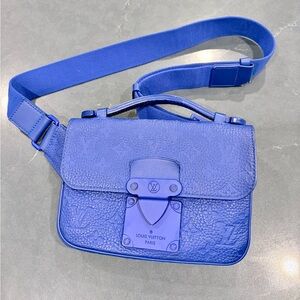 Louis Vuitton Blue Crossbody Bag